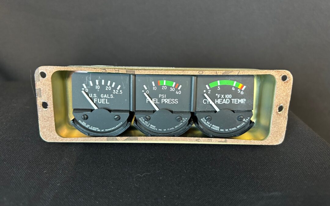 FUEL GAUGE PRESSURE AND QUANTITY
